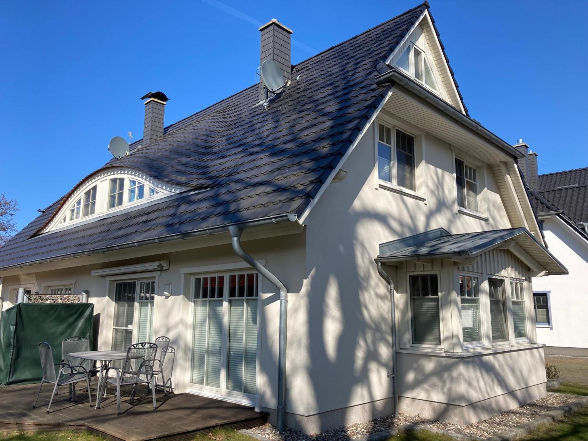 Villa Doppelhaushälfte Birkenstraße 5e Ostseeheilbad Ostseeheilbad Zingst Exterior foto